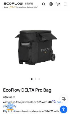 EcoFlow Delta Pro Case Bag