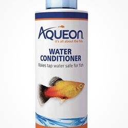 Aqueon Aquarium Water Conditioner Bottle, 8 Ounces