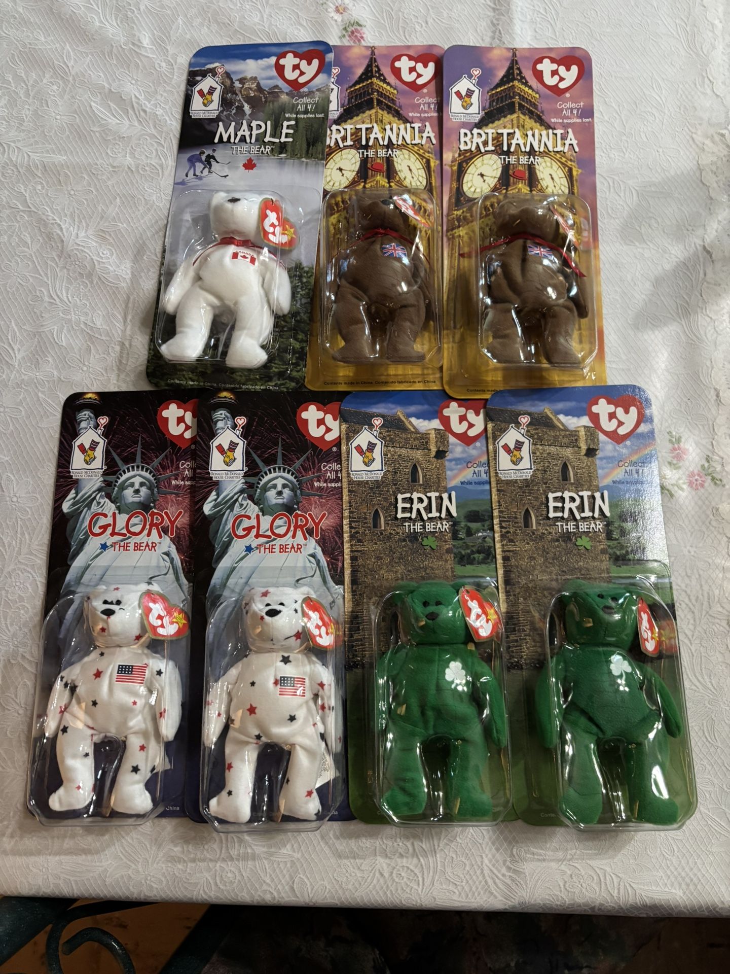 McDonald’s Beanie Babies Lot Of 7 Open to offers