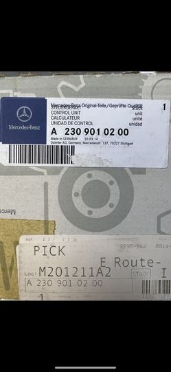 Mercedes-Benz Seat Control Unit A(contact info removed)