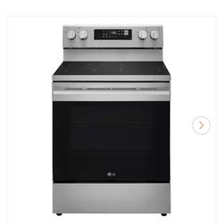 LG 6.3 cu ft smart induction freestanding Range