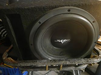 Skar Subwoofer, Monoblock Amp and Audio control LC 2