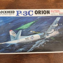 1/144 Lockheed P-3C Orion Anti-Submarine Patrol Aircraft Model Kit Arii