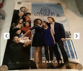 My Big Fat Greek Wedding 2 Bus Shelter Poster Approx 48x70