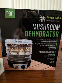 Title: Myco Labs Mushroom/Food Dehydrator – New Open Box