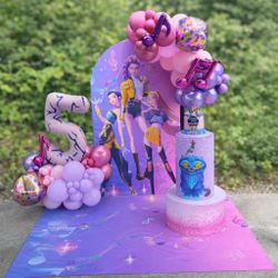 K Pop Birthday Decoration