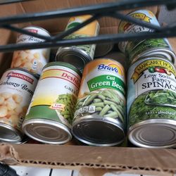 Free Cans Of Food And Vegetables 