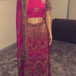  Indian bridal dress Two piece 
