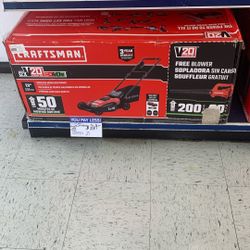 NIB CRAFTSMAN 40V MOWER WITH BLOWER 