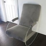 Cottage Furniture Nurseryworks Vetro Rocker in Slate