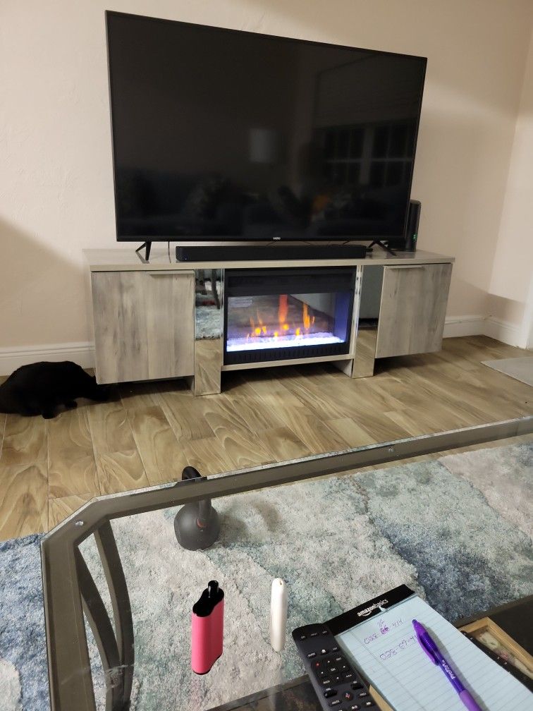 Tv Stand Has Heater