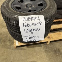 4 Subaru Wheels And Tires. 