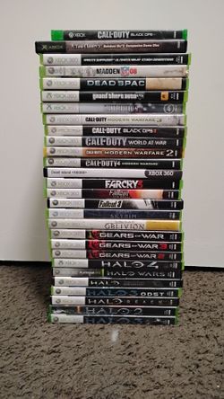 Xbox 360 games ask any offer ✨