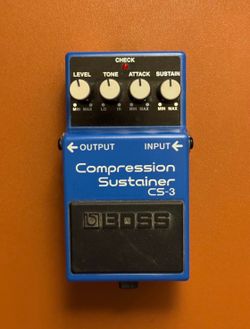 Boss Compression Sustainer CS-3 Guitar Pedal