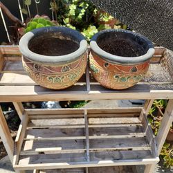 2 Plant Pots