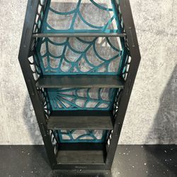 Spider Web Coffin Shelf Handmade 