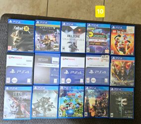 PS4 Games – $10 each