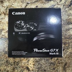 Canon PowerShot G7 X Mark III Digital Camera 