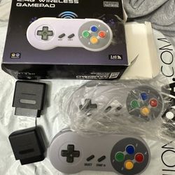 Wireless Super Nintendo Controllers