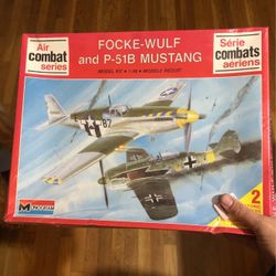 FOCKE-WULF and P-51B MUSTANG