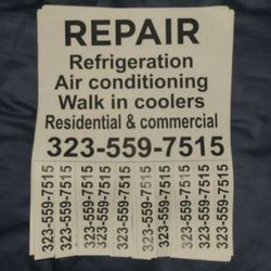 Refrigeration Air Conditioning Walk In Coolers Residential & Commercial 