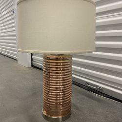 Copper Finished Table Lamp