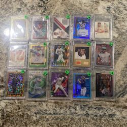 MASSIVE BASEBALL CARD LOT 175+VALUE AUTOS,#’d,MEM