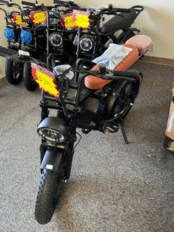 Open Box, Fully Assembled TST X6 Moped Style E-bike