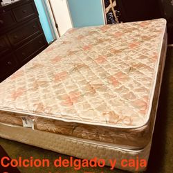 $345-Thinner metal  queen size spring Mattress and box springs.   Pick up is in Yakima near Fred Meyer’s  I purchase these from  in Seattle and Tri Ci