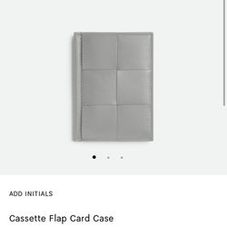 Bottega Cassette Flap Card Case