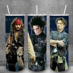 Brand New Johnny Depp Tumbler 
