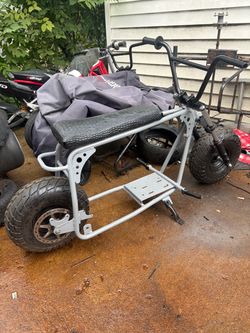 Mini bike roller frame