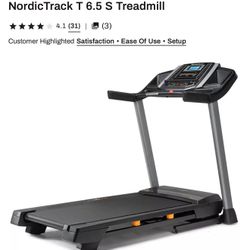 Nordic Track Treadmill 