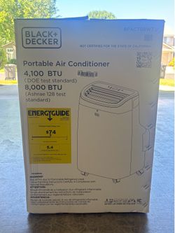 UNUSED - Black+Decker Portable AC