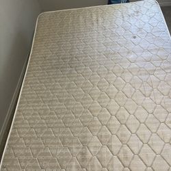 Queen Mattress With Black Metal Frame