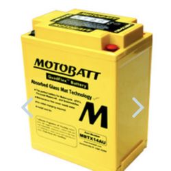 Motobatt AGM Motorcycle Battery 