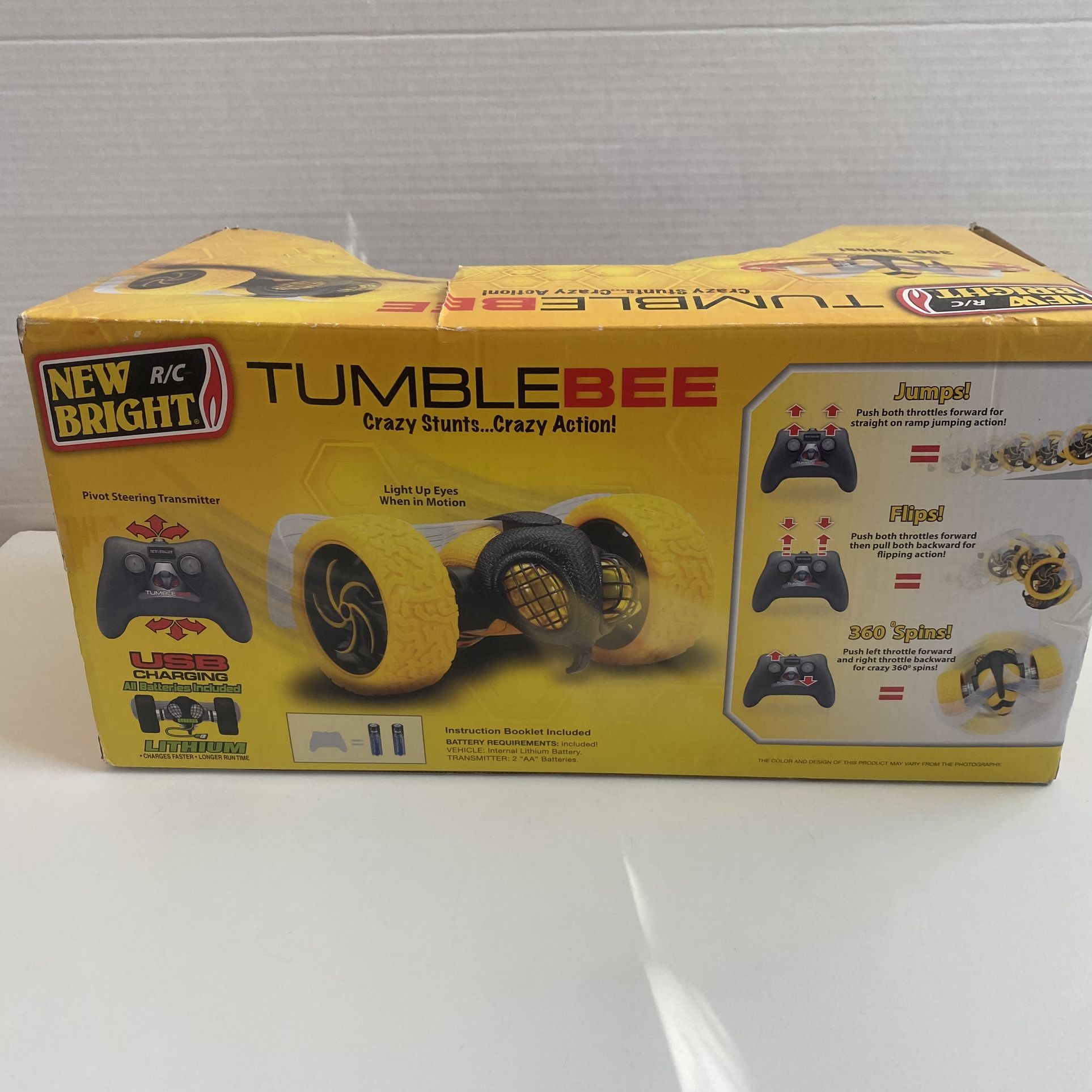 Rc stunt tumblebee sales