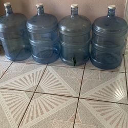 Water Containers 20 Gallons 6$ Each