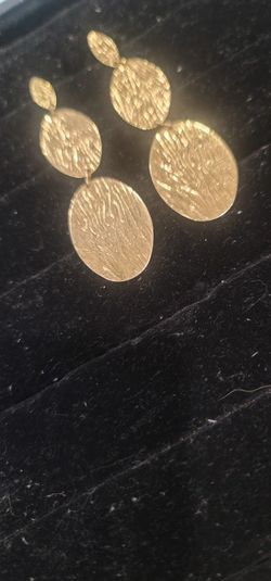 Gold Plated Earrings. 45 For All