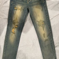 10 Pair Of Name Brand Blue Jeans,Size 4’s,All New/Like new