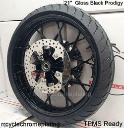 Harley  Black 21"  Prodigy Front wheel, for all 09-26 Touring Models