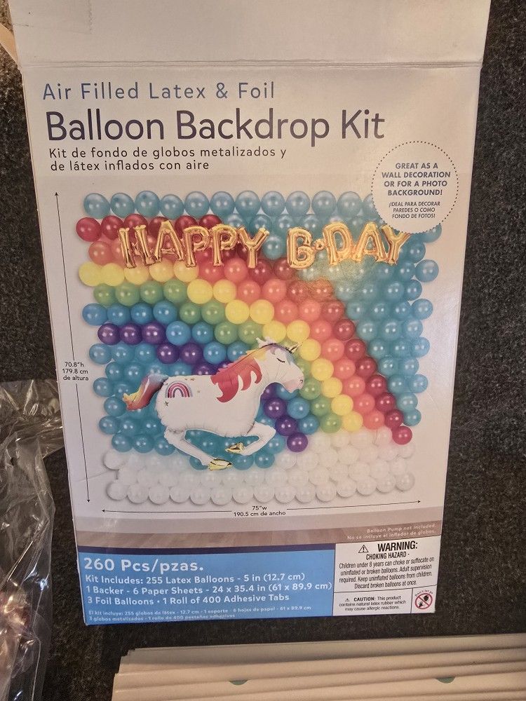 Party Baloon Backdrop Kit