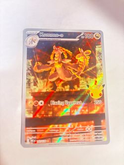 Kommo-o Holo Pokémon Trading Card