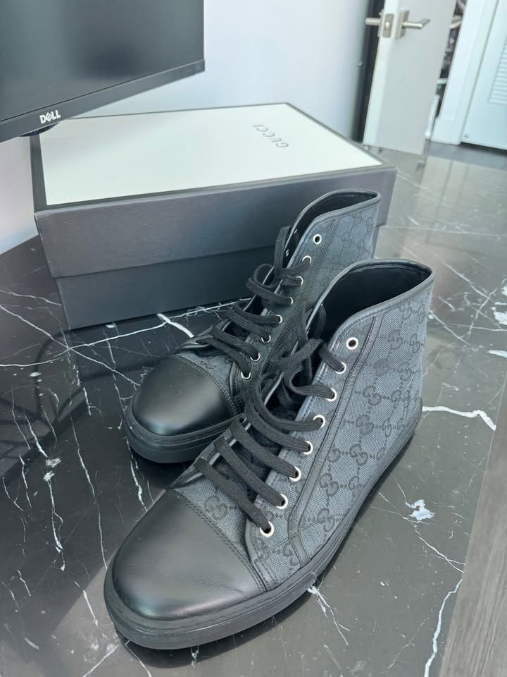 Gucci Canvas High Top (men - RARE)