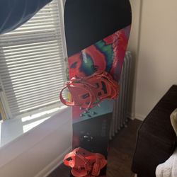 Rossignol Snowboard With Union Bindings