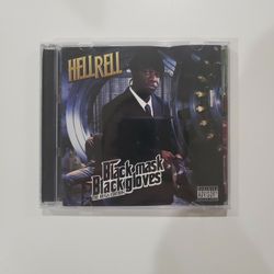Hell Rell- Black Mask Black Gloves 