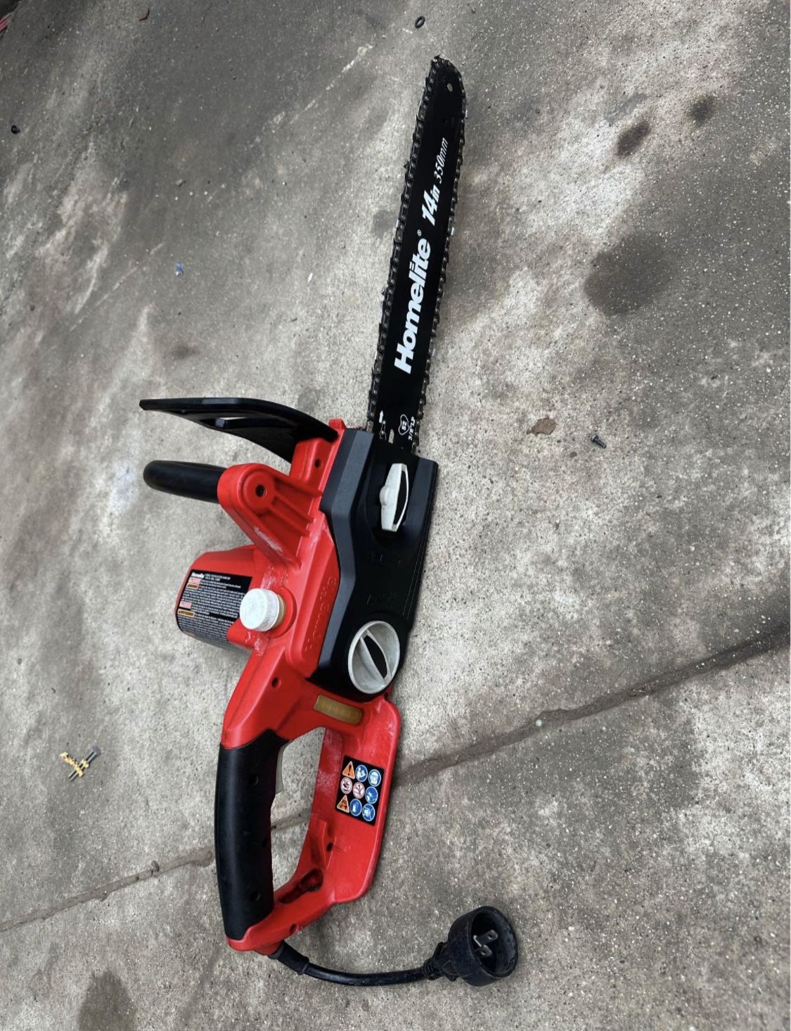 14 in. 9 Amp Electric Chainsaw by Homelite