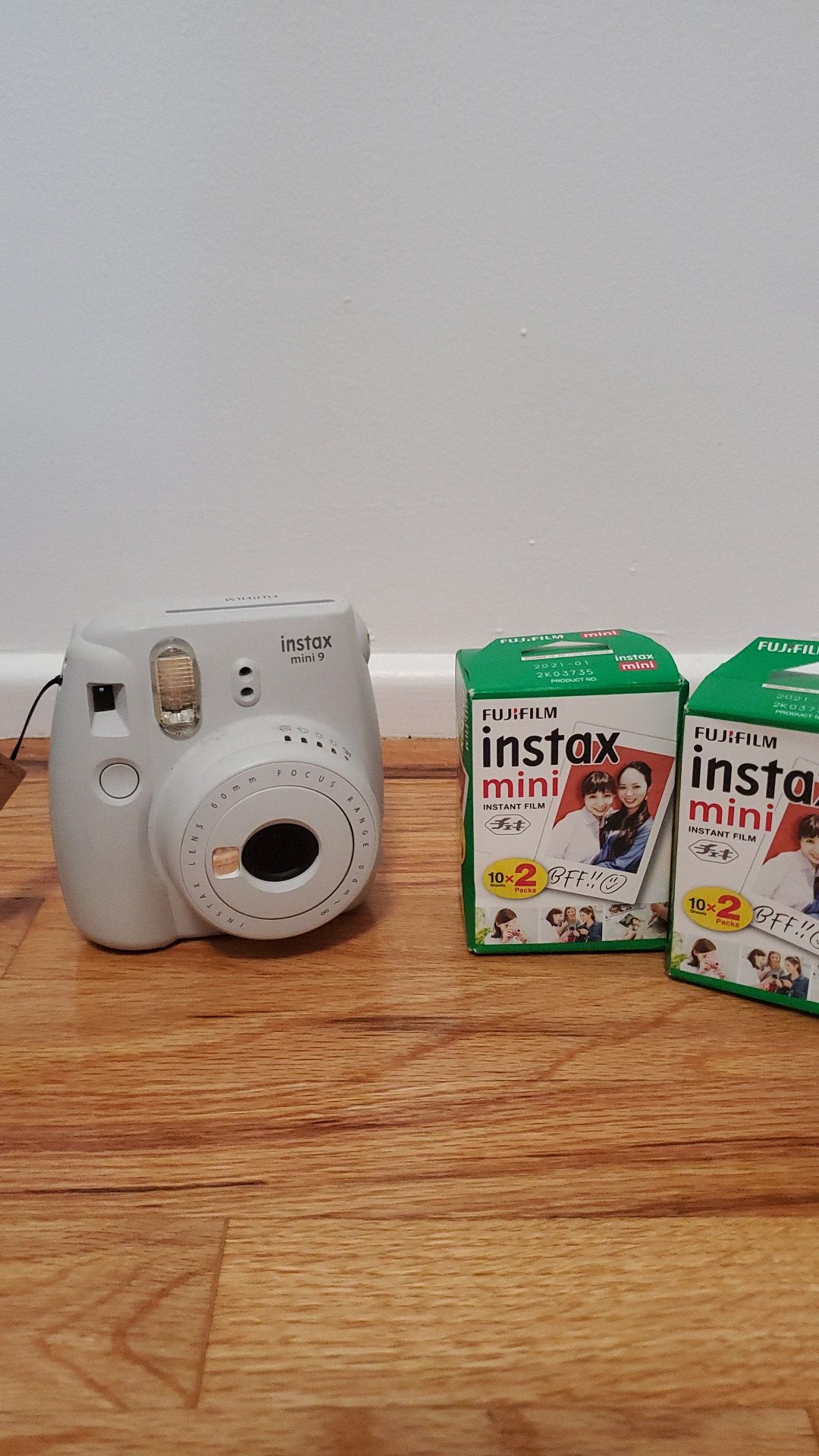 Instax Mini Polaroid Camera with 2 packs of film