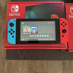 Nintendo Switch V2 Consoles - Barely Used - Two Options Available