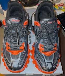 Balenciaga track sneakers Red/Black- Size 9/42